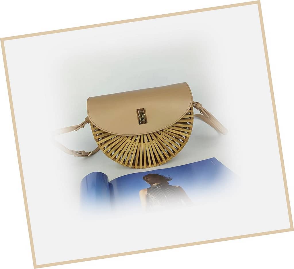 Boho Hollow Bamboo handbag