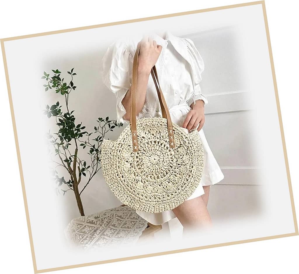 straw handbag