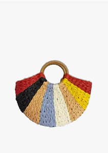 Evo Beach Summer Raffia Bag