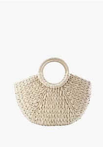 Femme Rattan Beach Bag