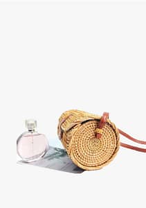 Bali Rattan Tube Handbag