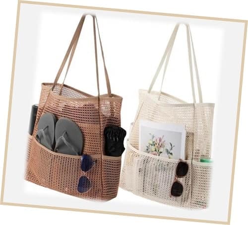 Large Multipocket Beach Bag 2