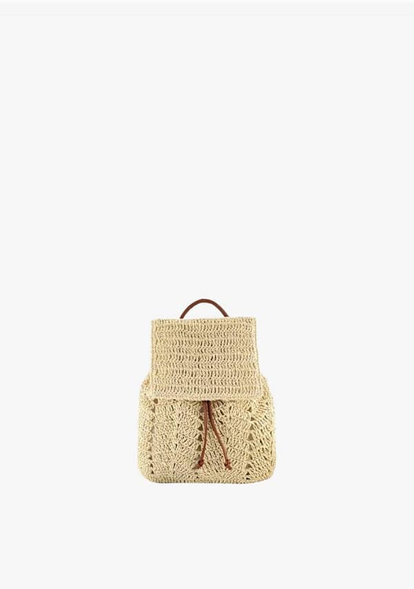 ISLO-Summer-Bucket-Backpack-Cream