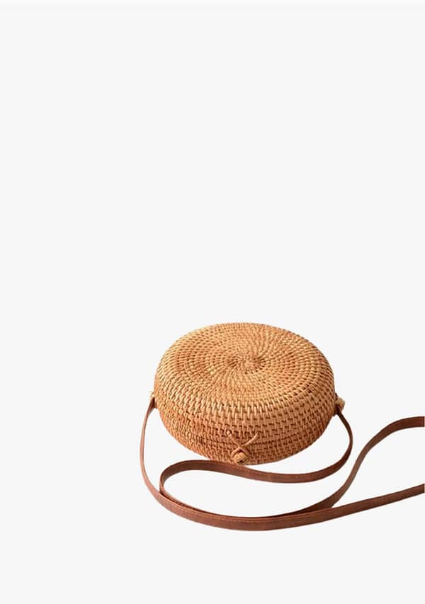 Jules Round Rattan Bag
