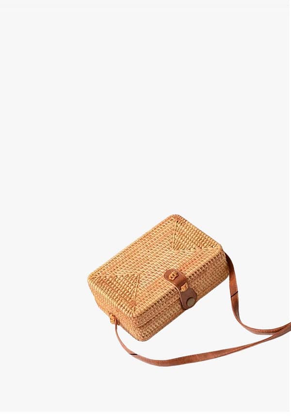 Jules Box Rattan Bag