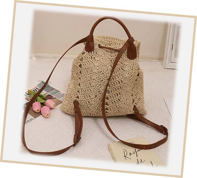 ISLO-Summer-Bucket-Backpack-Cream