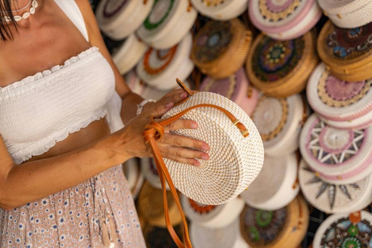 Handwoven Raffia Bags