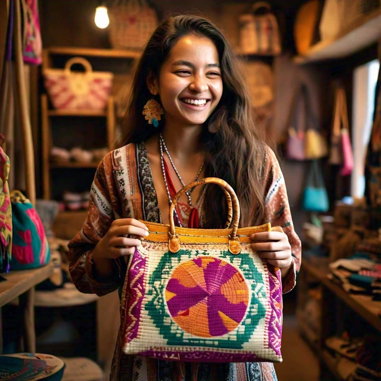 Creating Value through handwoven handbags